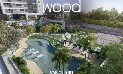 Apartamento com 1 suíte e 1 dormitório à venda, 84 m² - edifício wood, terra bonita - londrina/pr