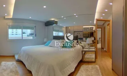 Apartamento com 3 quartos à venda, 110 m² - edifício vert residence - londrina/pr