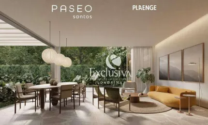 Apartamento com 3 quartos à venda, 204 m² - paseo santos, centro - londrina/pr