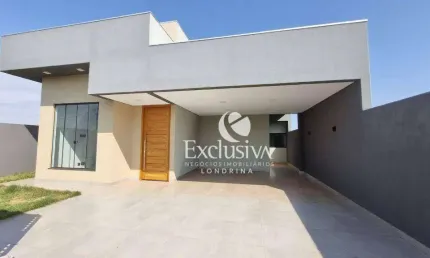 Casa com 3 quartos à venda, 146 m² - Residencial Belmonte - Rolândia/PR