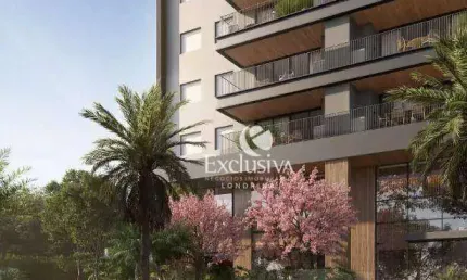 Apartamento com 3 quartos à venda, 124 m² - huma, gleba palhano - londrina/pr