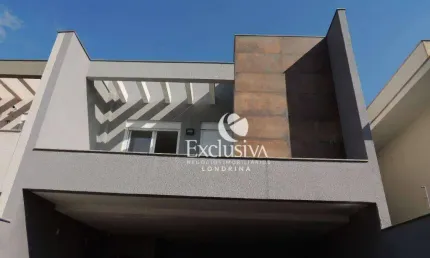 Sobrado com 4 quartos  à venda, 190 m² - gleba fazenda palhano - londrina/pr