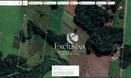 Área à venda, 48400 m² - distrito espírito santo - londrina/pr