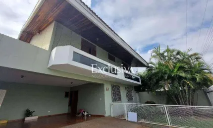 Sobrado com 4 dormitórios à venda, 322 m² - lago parque - londrina/pr