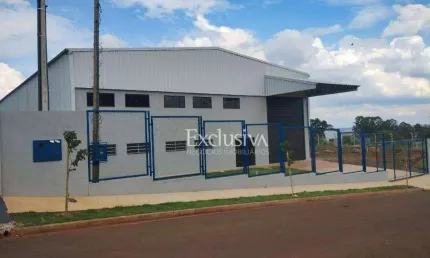 Barracão para alugar, 1275 m² - Parque Industrial - Rolândia/PR