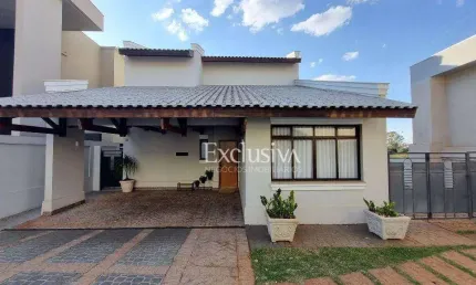 Sobrado com 4 dormitórios à venda, 203 m² - condomínio golden ville - londrina/pr