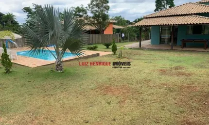 Casa em condomínio fechado com 3 quartos à venda na rodovia mg10, sn, condomínio estância da mata, jaboticatubas, 120 m2 por r$ 650.000