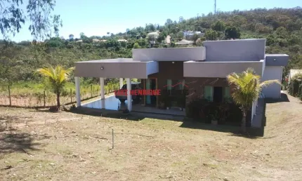 Casa em condomínio fechado com 3 quartos à venda na rodovia mg 10, dn, condomínio vale do luar, jaboticatubas, 260 m2 por r$ 980.000