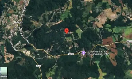 Terreno a 500 metros da estrada do cerne em bateias!