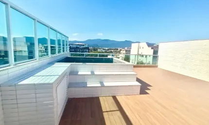 COBERTURA VISTA MAR - 4 QTS C/ SUITE  - LAZER E SEGURNÇA (RECREIO DOS BANDEIRANTES)
