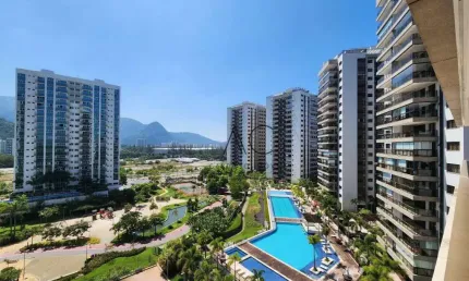 Amplo Apto com 4-QTS com 160 m² no Condomínio Saint Michel Ilha Pura Barra da Tijuca - Pronto para morar!