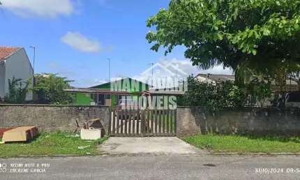 Terreno contendo uma casa para venda, praia de leste, pontal do parana - pr