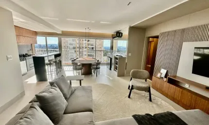 Apartamento 3 suítes à venda a cinco minutos do goiânia shopping  no jardim américa