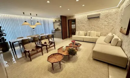 Apartamento 3 suítes à venda a poucos metros alameda das rosas e praça do sol no setor oeste
