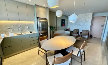 Apartamento com 3 suítes à venda próximo ao lago das rosas no setor coimbra