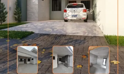 Majestosa casa no ecovalley pe direito alto 03 quartos 02 banheiros  aceita financiamento - sarandi-pr