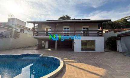 Casa em Condomínio para Locação em Arujá, Arujázinho I, II e III, 2 dormitórios, 1 suíte, 3 banheiros, 4 vagas