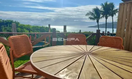 Apartamento garden beira mar praia de mariscal - bombinhas
