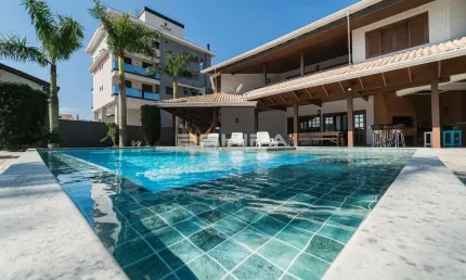 Casa 30 pessoas piscina praia de canto grande mar de fora