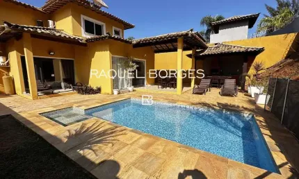 Casa em condomínio para locação em armação dos búzios, ferradura, 4 dormitórios, 4 suítes, 5 banheiros, 2 vagas