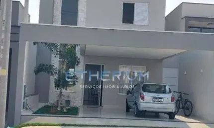 Casa alto padrao a venda com 4 quartos no park real, indaiatuba