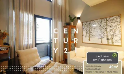 Apartamento com 1 dormitório à venda, 49 m² por r$ 740.000,00 - pinheiros - são paulo/sp