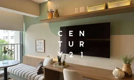 Apartamento com 1 dormitório à venda, 28 m² por r$ 3.490,00 - pinheiros - são paulo/sp