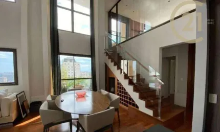 Apartamento cobertura duplex com 3 dormitórios à venda, 178 m² por r$ 5.500.000 - jardim paulista - são paulo/sp