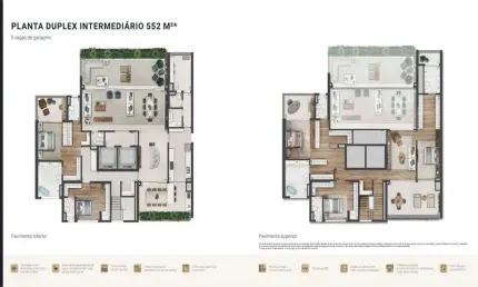 Apartamento Duplex com 3 dormitórios à venda, 263 m² por R$ 7.500.000,00 - Real Parque - São Paulo/SP