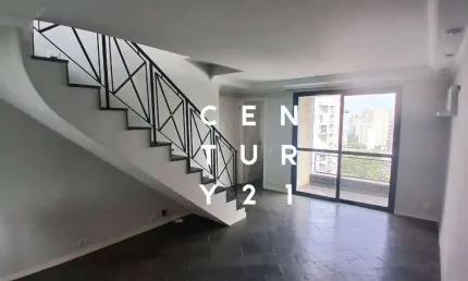 Apartamento duplex com 3 dormitórios, 181 m² - venda por r$ 890.000,00 ou aluguel por r$ 5.653,00 - morumbi - são paulo/sp