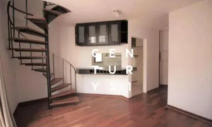 Apartamento duplex com 1 dormitório, 54 m² - venda por r$ 650.000,00 ou aluguel por r$ 4.591,45/mês - vila madalena - são paulo/sp