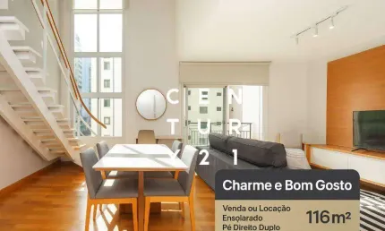 Apartamento duplex com 2 dormitórios, 111 m² - venda por r$ 2.150.000,00 ou aluguel por r$ 14.772,60/mês - pinheiros - são paulo/sp