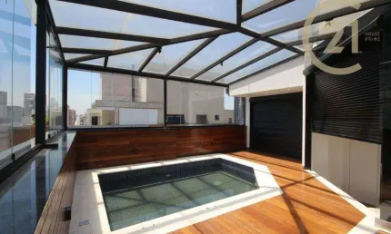 Cobertura com 3 dormitórios, 314 m² - venda por r$ 6.600.000,00 ou aluguel por r$ 33.518,83/mês - moema - são paulo/sp