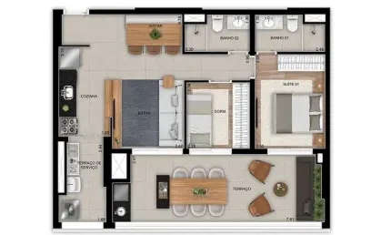 Apartamento à venda na Rua Coronel Sousa Reis, 212, Tatuapé, São Paulo