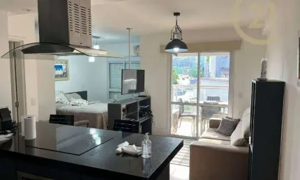 Apartamento com 1 dormitório à venda, 45 m² por r$ 680.000,00 - pinheiros - são paulo/sp