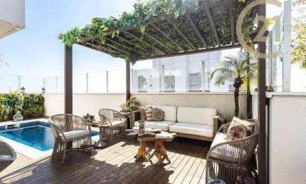 Cobertura à venda, 404 m² por r$ 6.500.000,00 - perdizes - são paulo/sp