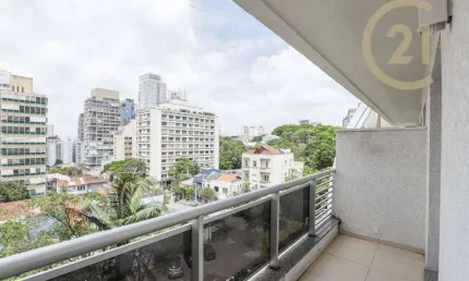 Conjunto comercial duplex com terraço à venda, 39 m² por r$ 1.200.000 - jardim américa - são paulo/sp