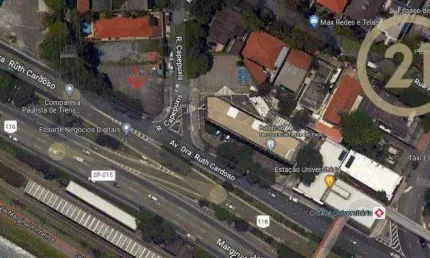 Terreno à venda, 1088 m² por r$ 8.480.000,00 - alto de pinheiros - são paulo/sp