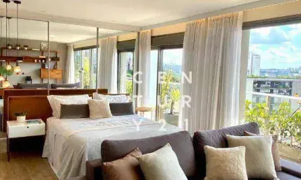 Apartamento com 1 dormitório, 55 m² - venda por R$ 1.300.000,00 ou aluguel por R$ 8.543,44/mês - Vila Madalena - São Paulo/SP
