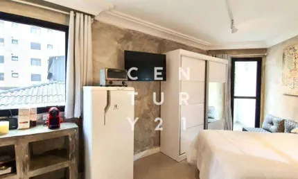 Apartamento com 1 dormitório à venda, 31 m² por r$ 530.000,00 - vila nova conceição - são paulo/sp