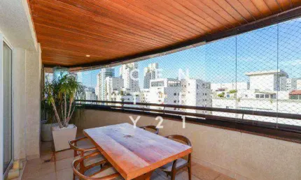 Apartamento à venda, 202 m² por r$ 2.590.000,00 - moema índios - são paulo/sp
