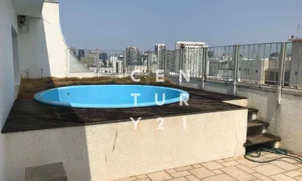 Cobertura com 3 dormitórios à venda, 325 m² por r$ 2.700.000,00 - brooklin - são paulo/sp