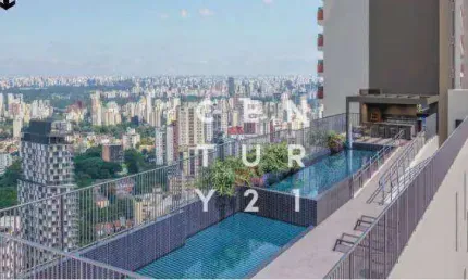 Apartamento à venda, 25 m² por r$ 387.000,00 - vila madalena - são paulo/sp