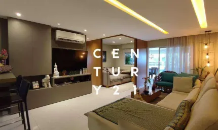 Apartamento com 3 dormitórios à venda, 111 m² por r$ 1.990.000,00 - jardim das perdizes - são paulo/sp