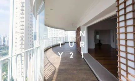 Apartamento com 4 dormitórios à venda, 427 m² por r$ 6.000.000,00 - panamby - são paulo/sp