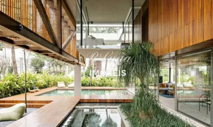 Casa  nova de alto padrão em condomínio residencial em alphaville com 4 suítes- barueri-sp