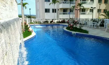 Apartamento de 2 quartos com suíte, varanda e vaga - Centro - Itaboraí/RJ