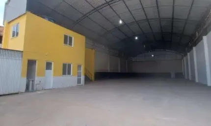 Galpão de 590m² com banheiros e escritório - Retiro São Joaquim - Itaboraí - RJ