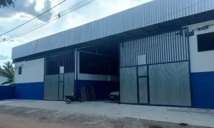 Dois galpões de 1.200m² cada com estrutura de escritório, banheiros e cozinha - Itaboraí/RJ