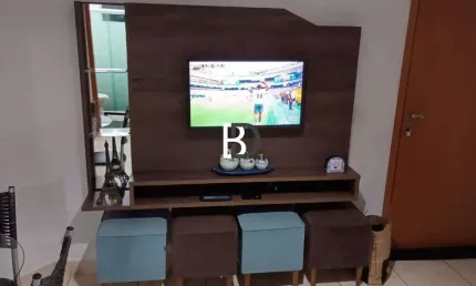 Apartamento com 2 quartos à venda na rua campo de espadarte, 10, atlântica, rio das ostras, 10 m2 por r$ 210.000